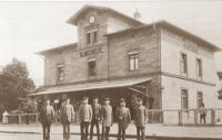 Bahnhof von 1876