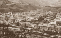 Bahnhof um 1910